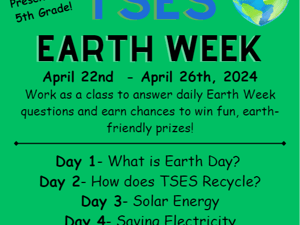 Earth Week Advertisement
